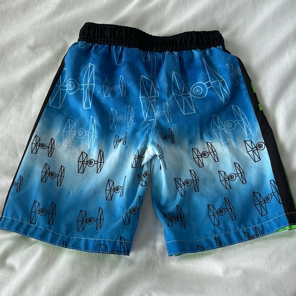 Star Wars Swim Shorts Boys Small Darth Vader - Picture 3 of 9